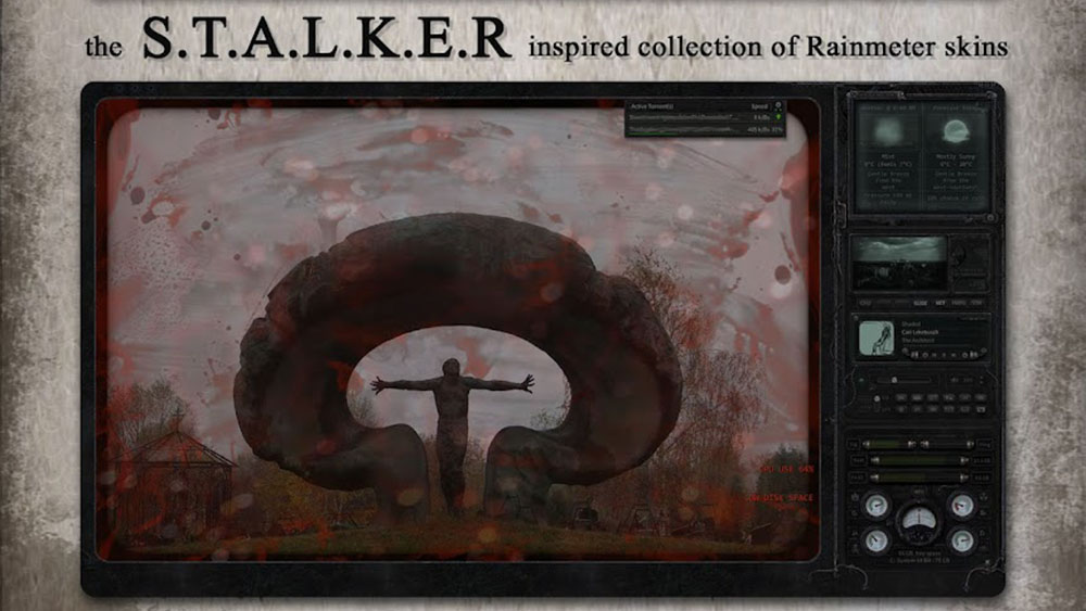 Stalker Clear Sky – Rainmeter Skin