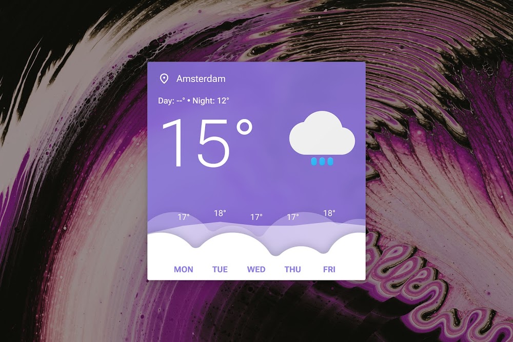 Weatherbox – Rainmeter Skin